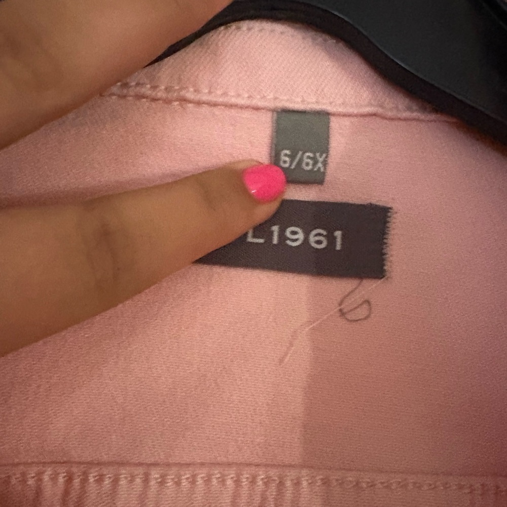 DL1961 Blush Pink Jacket - Picture 3 of 3